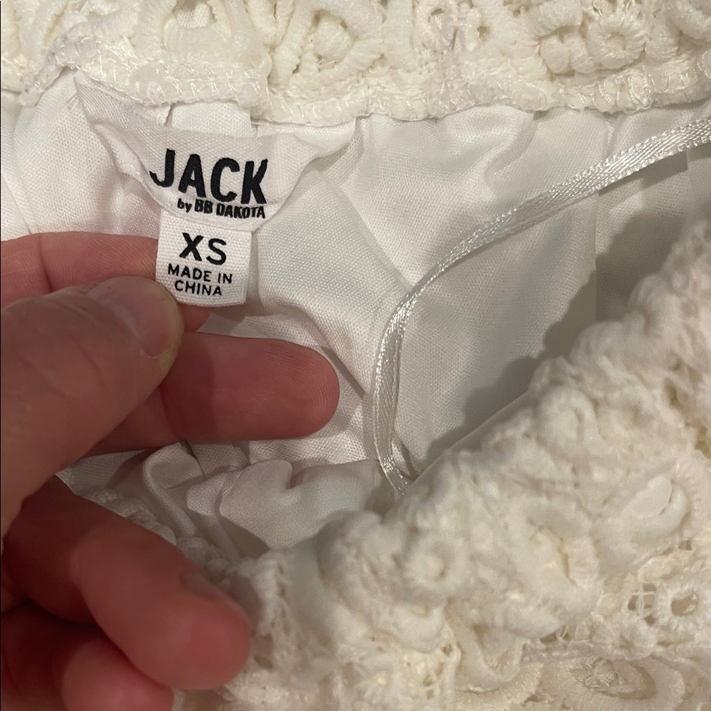 Jack by BB Dakota Lolita One-Shoulder off-white XS - Picture 6 of 11
